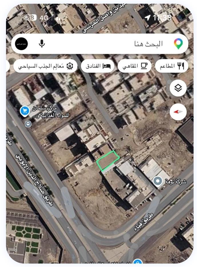 ارض للبيع في المدينة المنورة حي السد